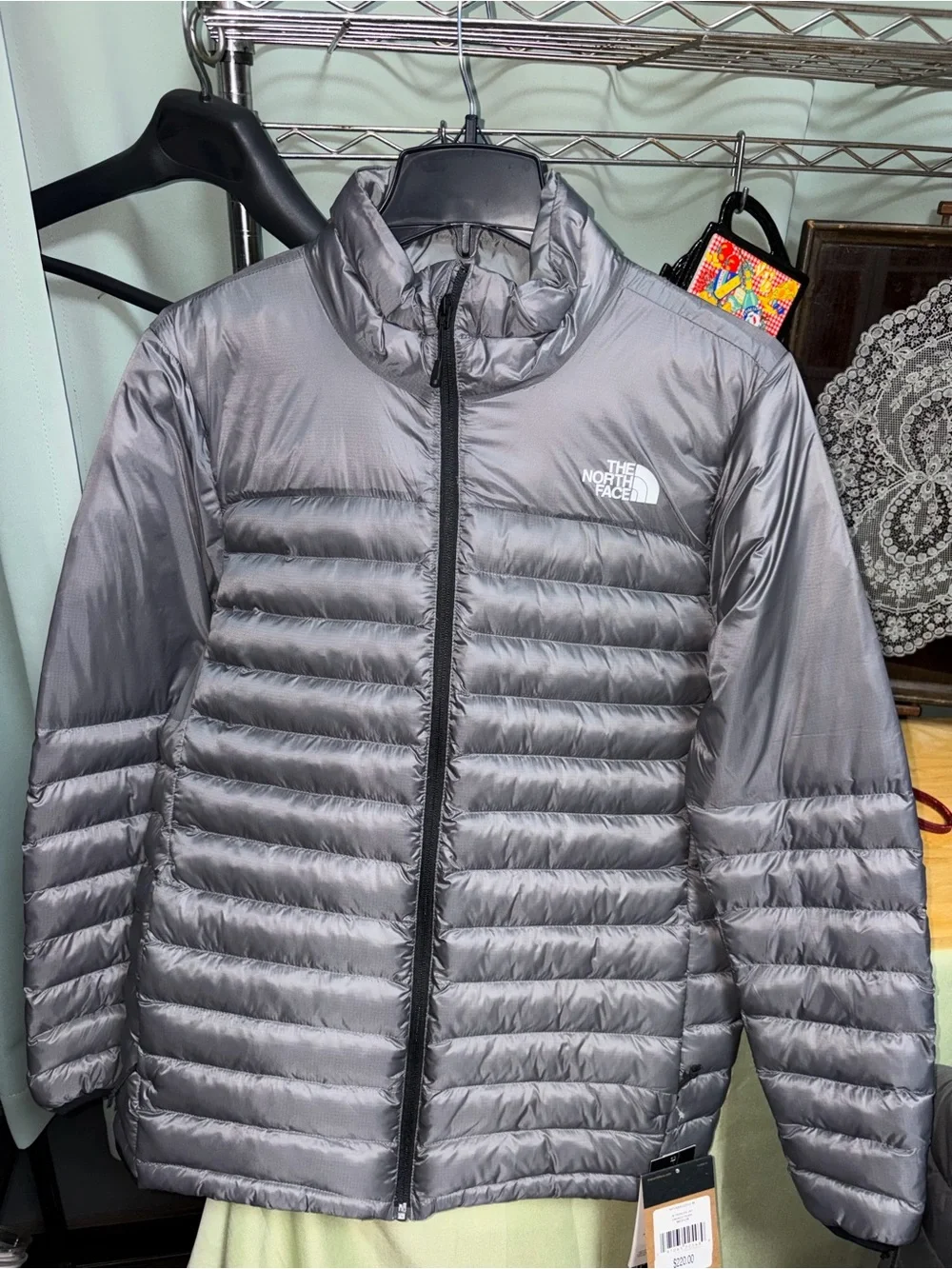 NWT The North Face Men's Terra Peak Jacket in Smoked Pearl